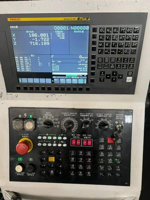 台湾大畏3220数控龙门，工作台3000/1800mm，门宽2000m.