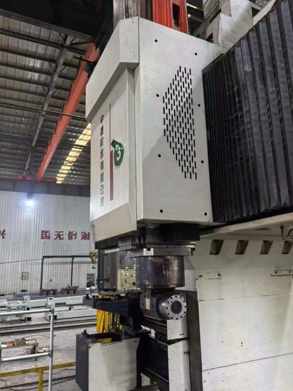 浙江诸暨工厂在位出售 中捷4.2x20米动柱数控龙门 方滑.