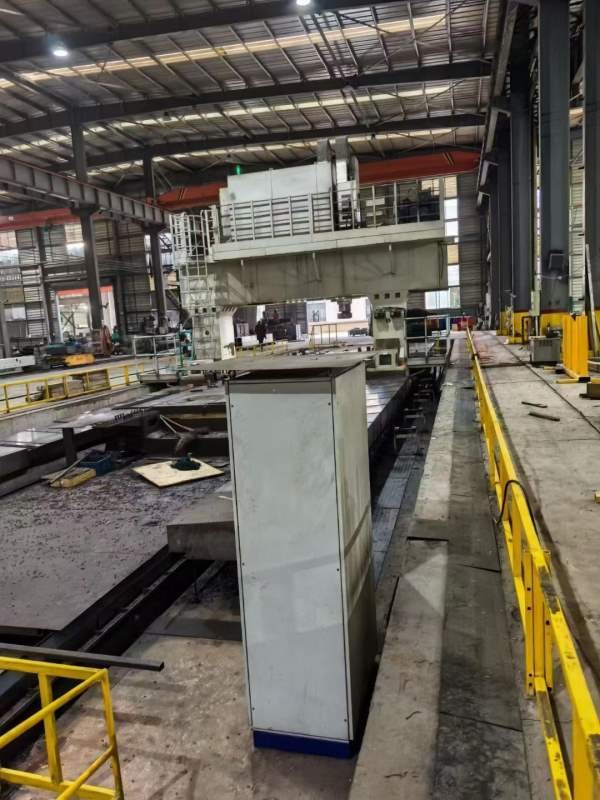 浙江诸暨工厂在位出售 中捷4.2x20米动柱数控龙门 方滑.