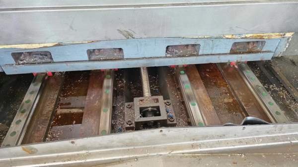 海特1580重型数控加工中心，BT50主轴24把刀库，发那科.