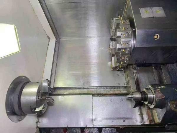 宁波海天TC25500数控车床，8寸亿川卡盘，有效车削直径.