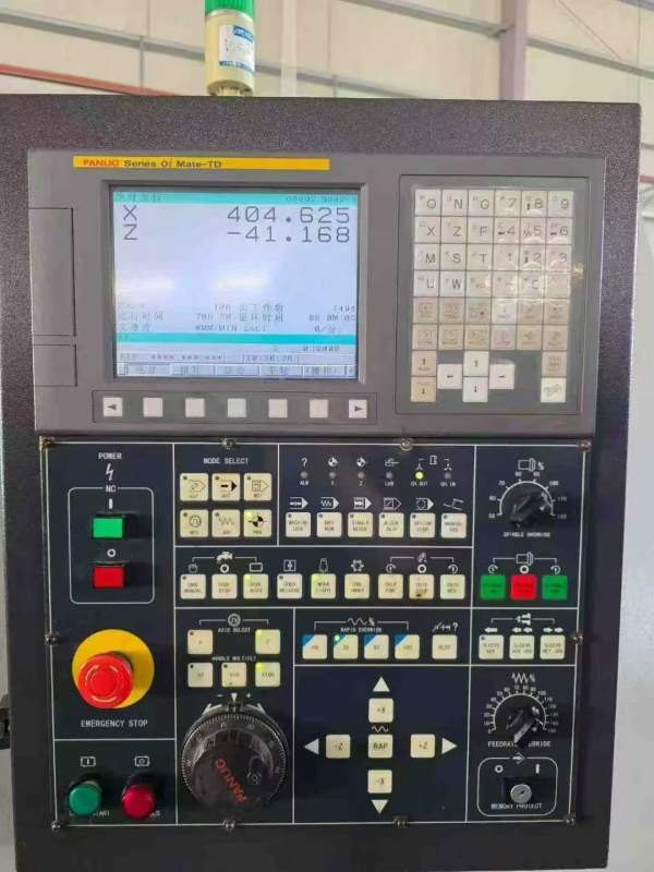 宁波海天TC25500数控车床，8寸亿川卡盘，有效车削直径.