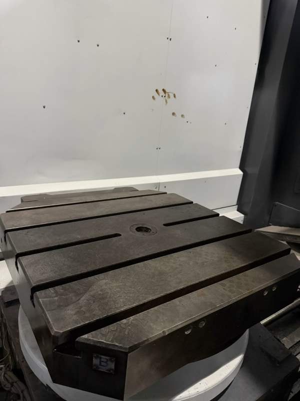 后一台纽威HM805T双工作台卧加，到T结构，发那科MF系.