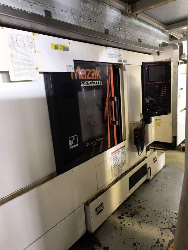 台马扎克QT250L车床旋径380mm切削直径250mm切削长度45.