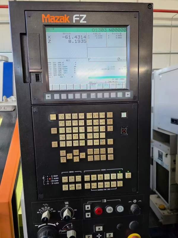 马扎克QT50L小数控车床，高速高精