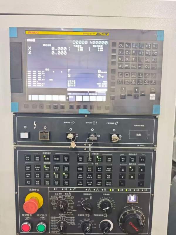台湾程泰GLS200数控车床，同款2台。发那科0i-TF/MF Pl.
