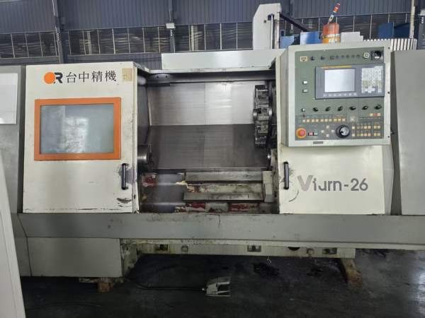 台中精机V26/1100数控车床同款2台。加工直径380-430mm.