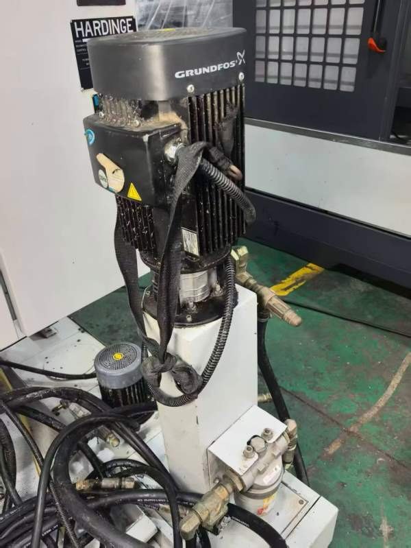 到货小钢炮一枚哈挺GX 710 PLus加工中心发那科MF系统.