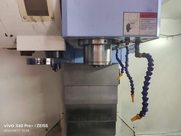 工厂在位便宜处理台湾绮发1000加工中心，两线一硬，发.