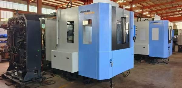 韩国原装斗山HM500双工位卧加，同款5台，FANUC31i系统.