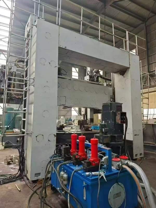 齐重4米DVT40020/32A-NC，原装数控双柱立车，加工高度.