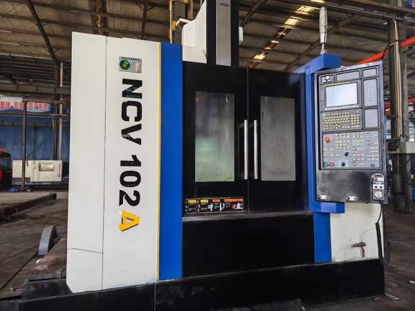 台湾机王，永进1米立加，型号NCV102A，发那科MXP-200F.