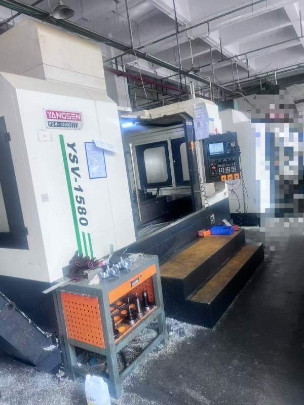 帮客户处理2台1580 ／3线Bt50，三菱M 80系统，Y 4条轨.