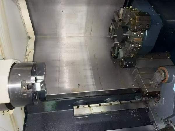 项目后一台！准新斗山235车床2022年出厂，两轴线轨，.