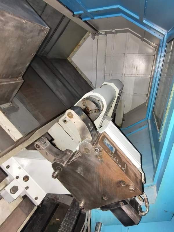 台湾原装立仲CNC-S50/3M重切削数控车床，24寸双液压卡.