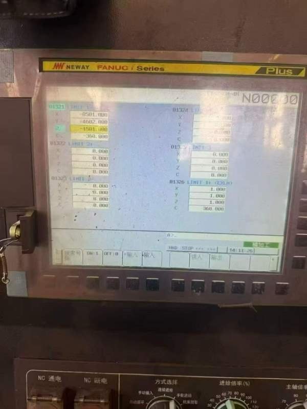 二手纽威PM3080SC超重型数控龙门铣床（8030/8米龙门铣.
