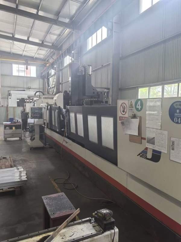 广东富大FMC-4500H型材机，法纳克MFplus系统，三轴线.