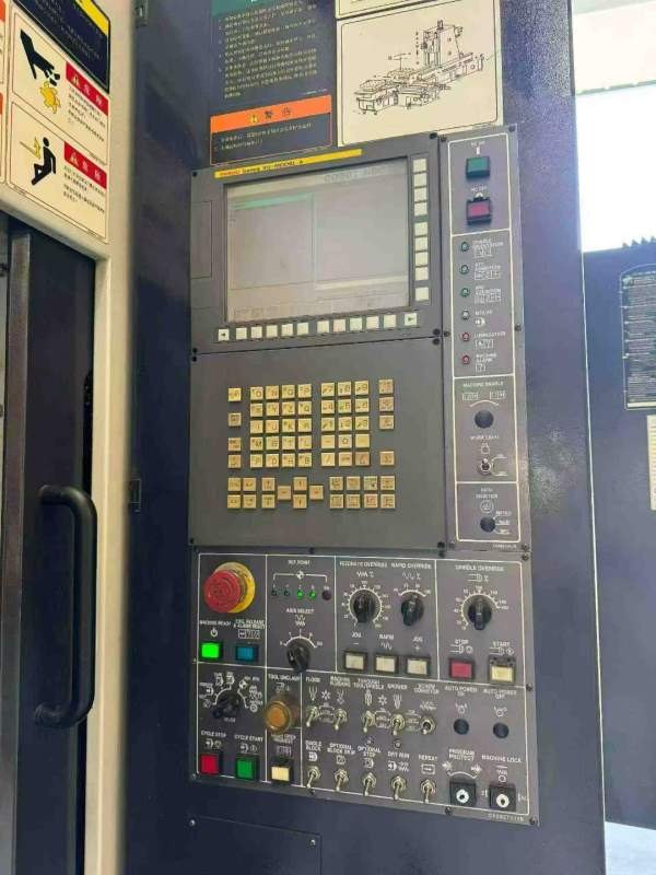 还剩二台：韩国原装斗山HM500双工位卧加，FANUC31i系.