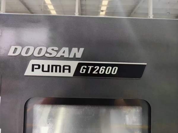 新到一台韩国原装斗山PUMAGT2600重型数控车床，2022年.