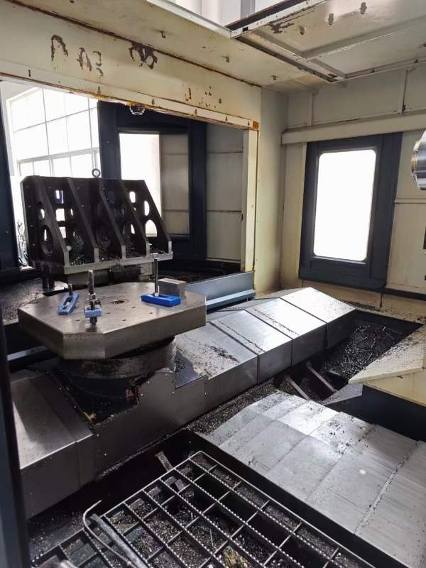 德马630双台面卧加，发那科系统Mf系统，BT50主轴，40.