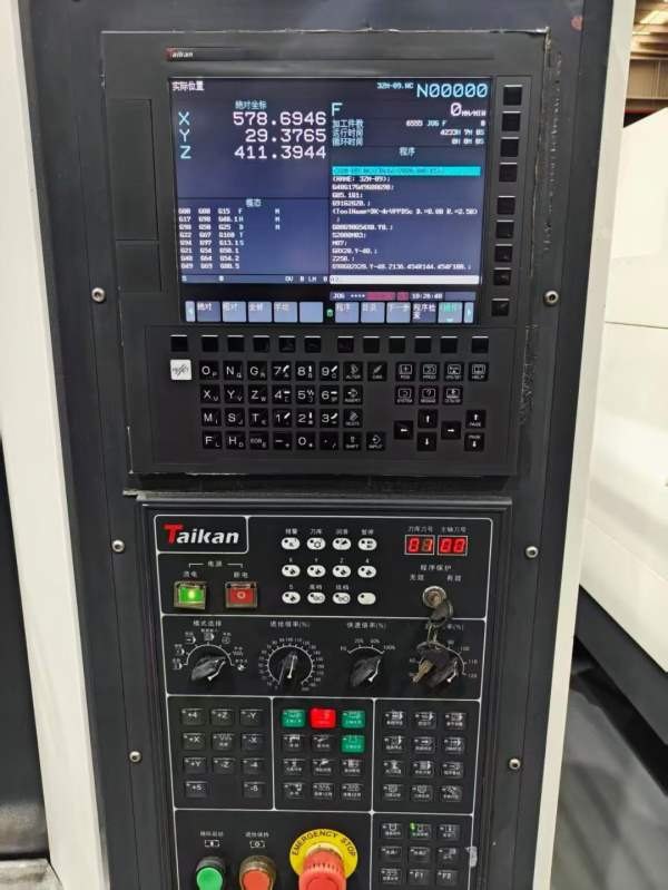 新到两台2021年台群T-V1165S数控铣，发那科OI-MFPlus.