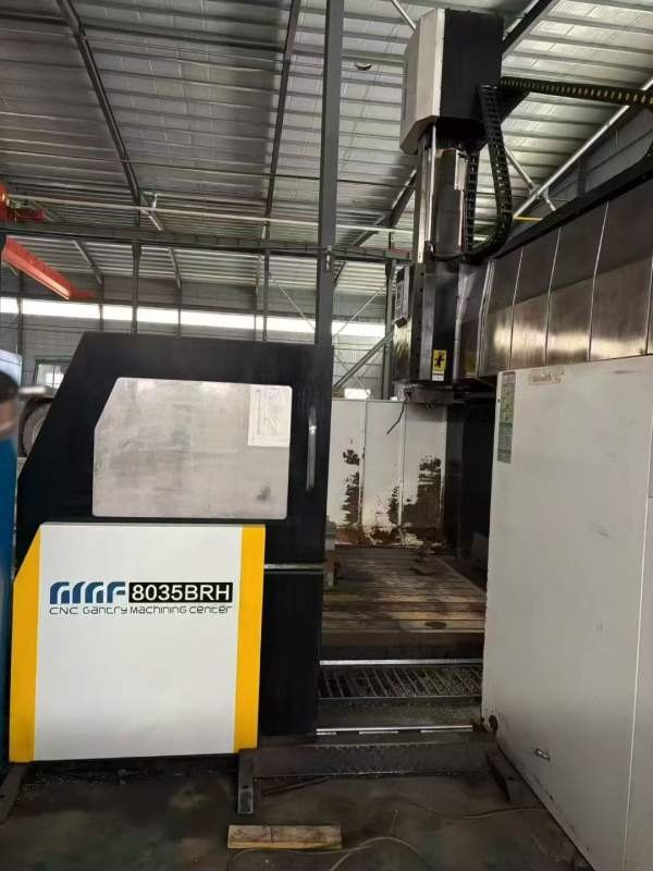 国盛GMF8035BRH龙门工作台80002500，三轴行程85004000.