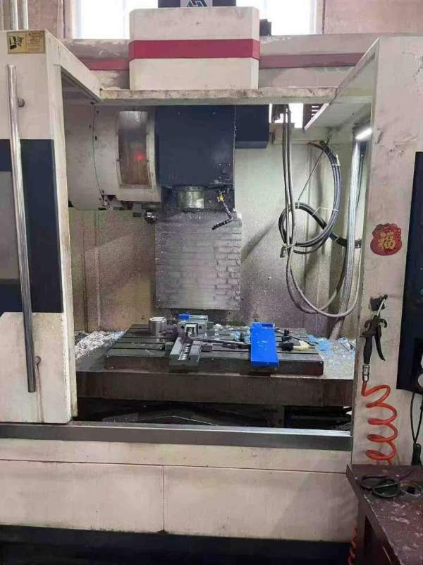 几天后提货同款4台哈硕850立加、发那科系统、三轴线轨.