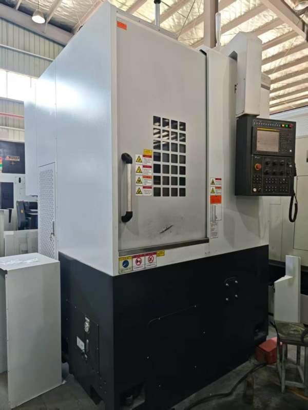 准新2024年友佳FVT-600数控立车，发那科TF-plus系统，.