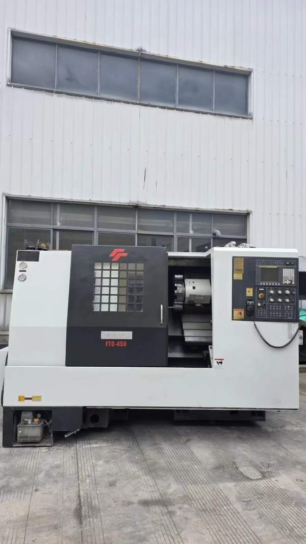 友佳FTC450数控车床，发那科TF系统，两轴THk重型滚柱.