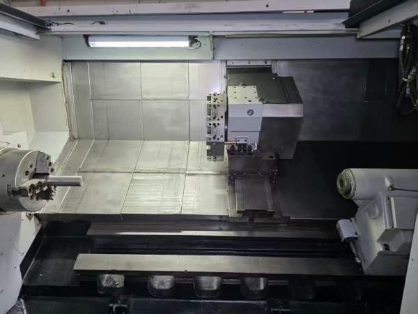 台湾原装胜杰MT412-1500数控车床，标配12寸液压卡盘，.