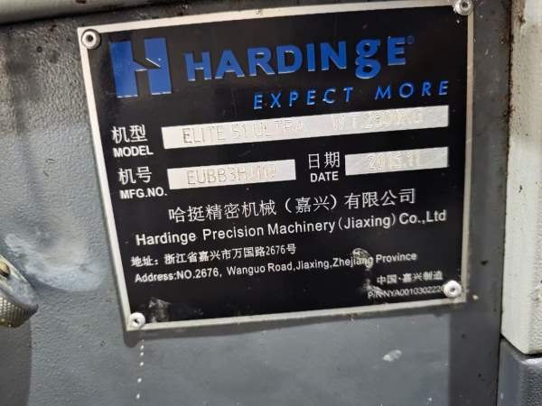美国哈挺EU51高精密数控车床，发那科系统，加工长度45.
