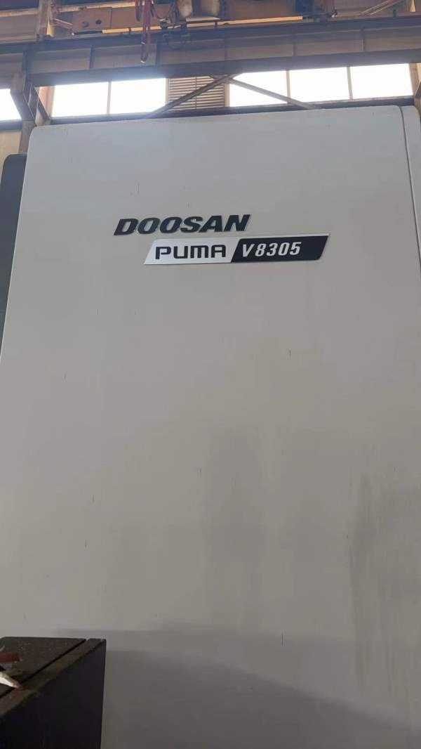 韩国斗山PUMAV8305数控立车，安装少用床身回转直径920.