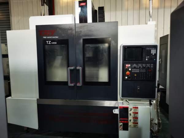 台钲TZ-v850两台系统发那科MFplus三菱M80Bt40主轴直连.