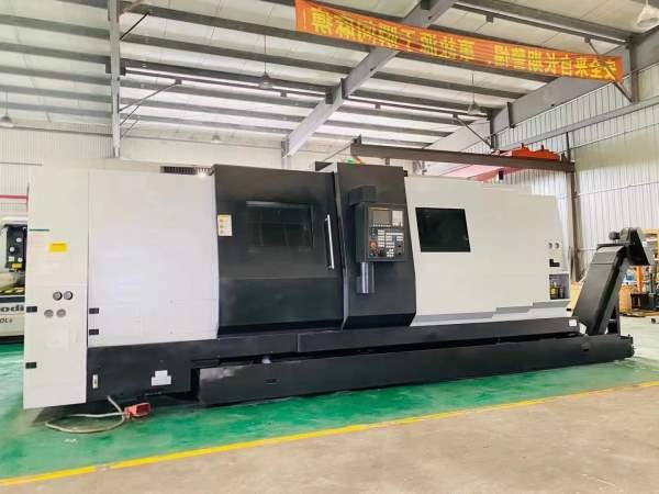 2015年9成新海天TC402750重型斜轨车床，15寸卡盘，主.