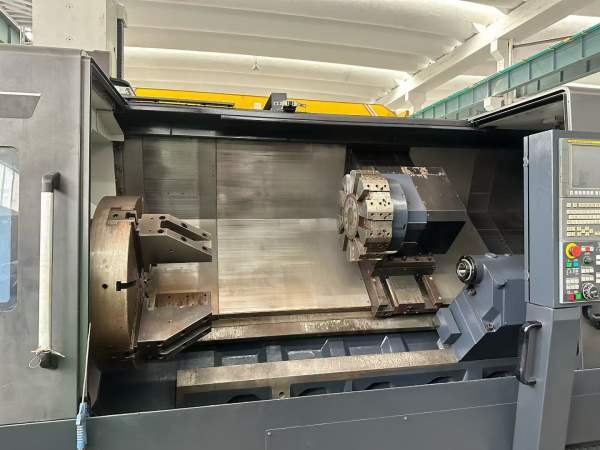 韩国斗山PUMA5100LC重型斜轨数控车2018年出厂发那科TF.