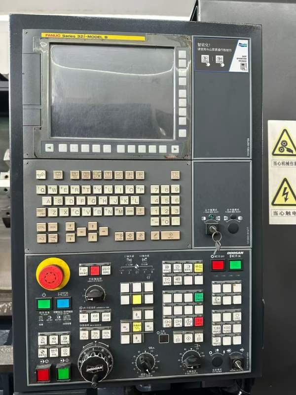 韩国斗山PUMA5100LC重型斜轨数控车2018年出厂发那科TF.