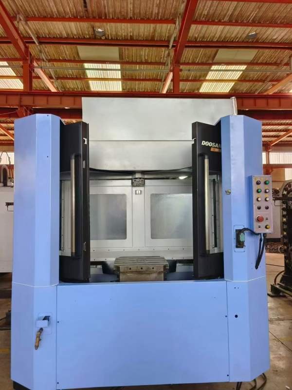 韩国原装斗山HM500双工位卧加，同款2台，FANUC31i系统.