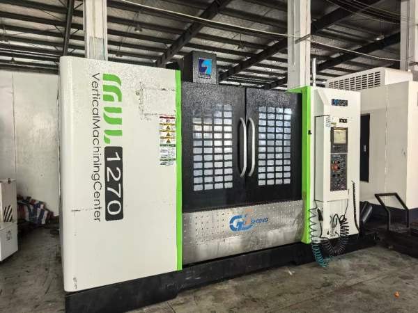 南通国盛1270数控铣床重型两线一硬导轨发那科0i-MFplu.