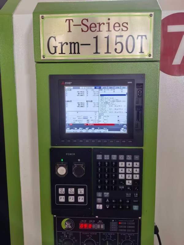 格勒玛GRM-1150T钻工中心：三菱M80系统、30把圆盘刀库.