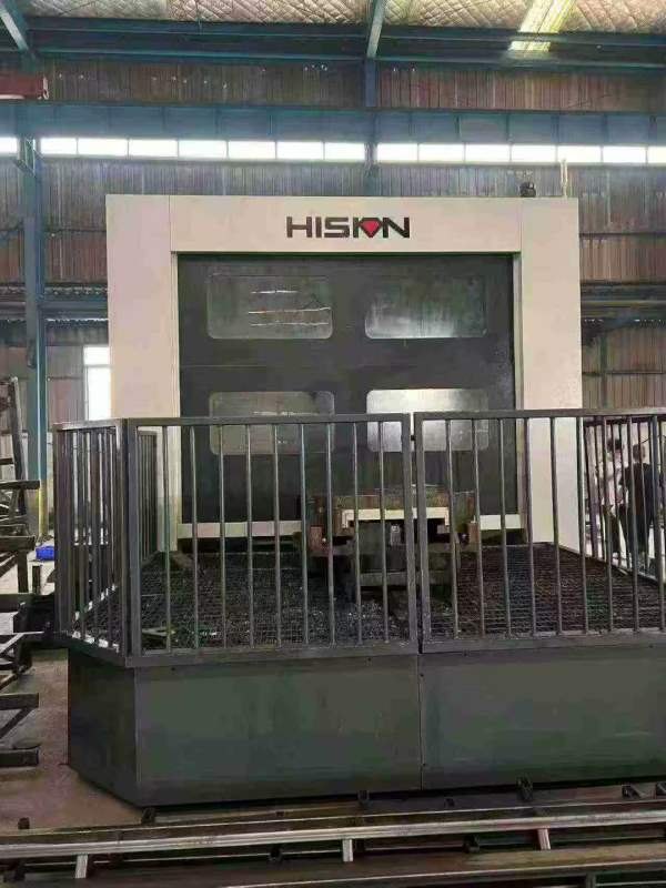 刚刚买下海天HUP100双台卧式加工中心，工作台1000/100.