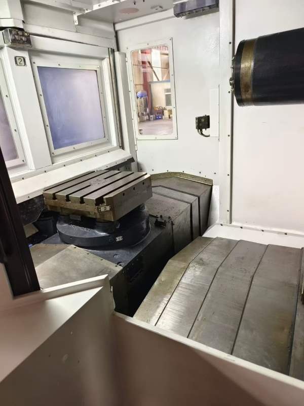 韩国原装斗山HM500双工位卧加，同款2台，FANUC31i系统.
