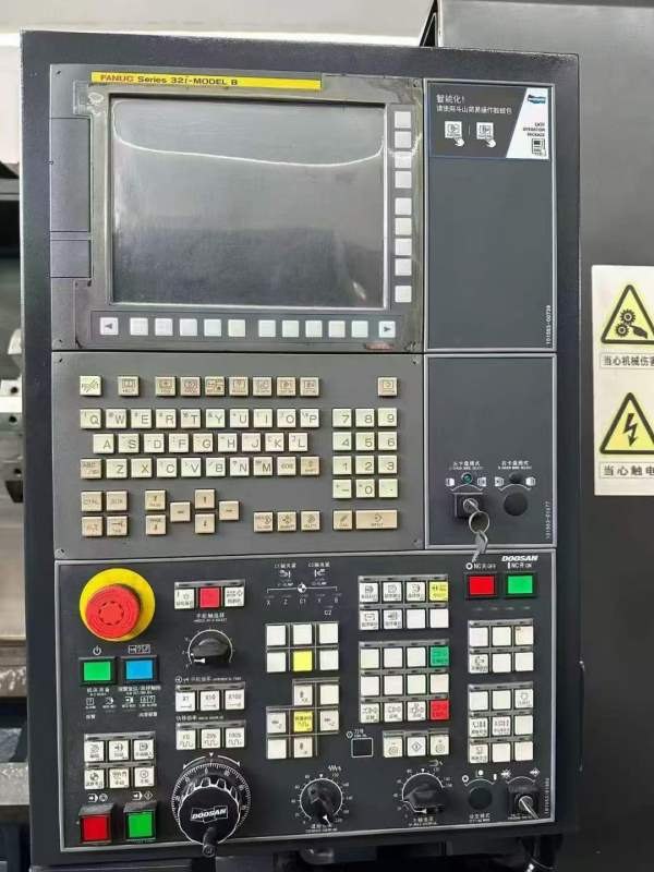 现货2018年斗山PUMA5100LC重型斜轨数控车发那科0i-TF.