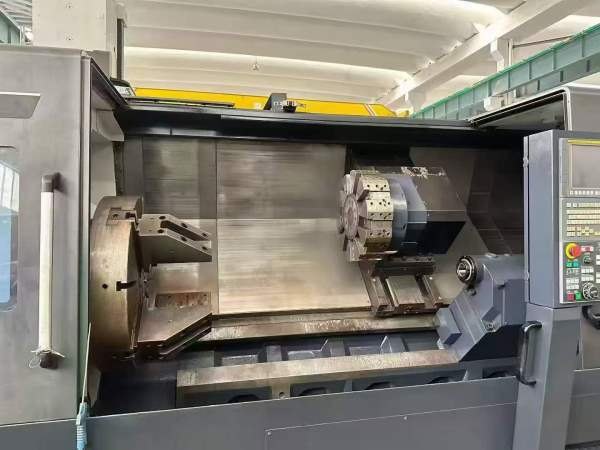 现货2018年斗山PUMA5100LC重型斜轨数控车发那科0i-TF.