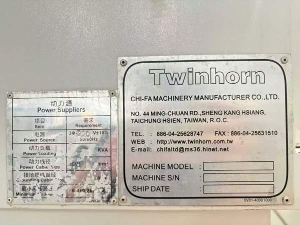 绮发VA-500L3加工中心2022年发那科MFPlus系统BT40主轴.