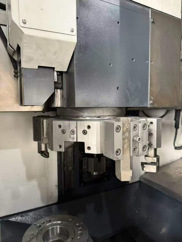 台湾油机KV-320ES数控立车带Y轴，旋转径：600mm切削直.