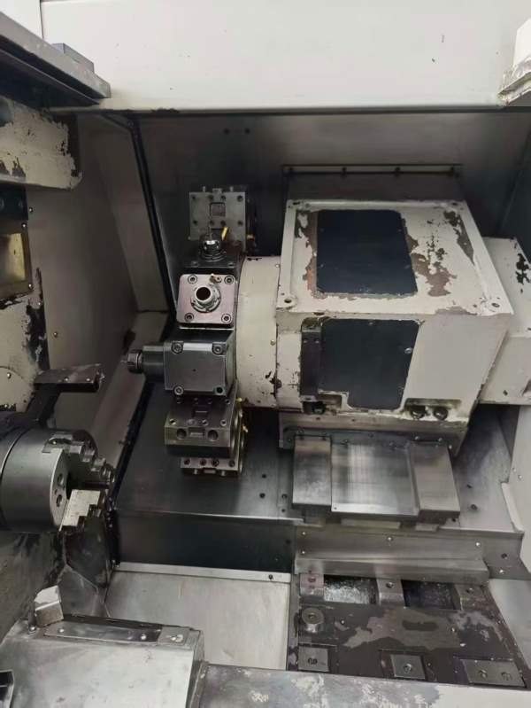 津上m06d车铣复合，电主轴，发那科mf系统，2019年出厂.
