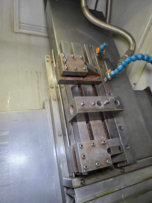 台湾程泰TLS1500斜轨排刀机，配6寸液压卡盘6000转电主.