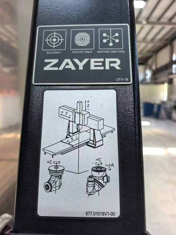 全球顶尖品牌西班牙ZAYER（萨亚）龙门五轴加工中心型.