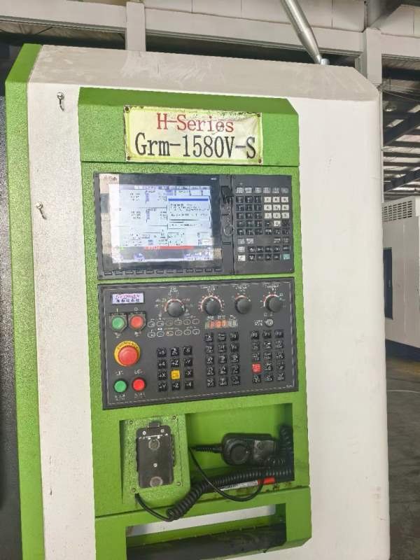 格勒玛1580V-S加工中心三菱M80系统台湾罗翌BT40主轴皮.