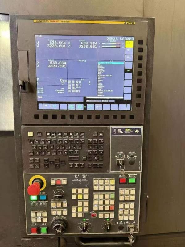 斗山PUMA700LII斜轨车床全网仅此一台纯进口韩国斗山(.